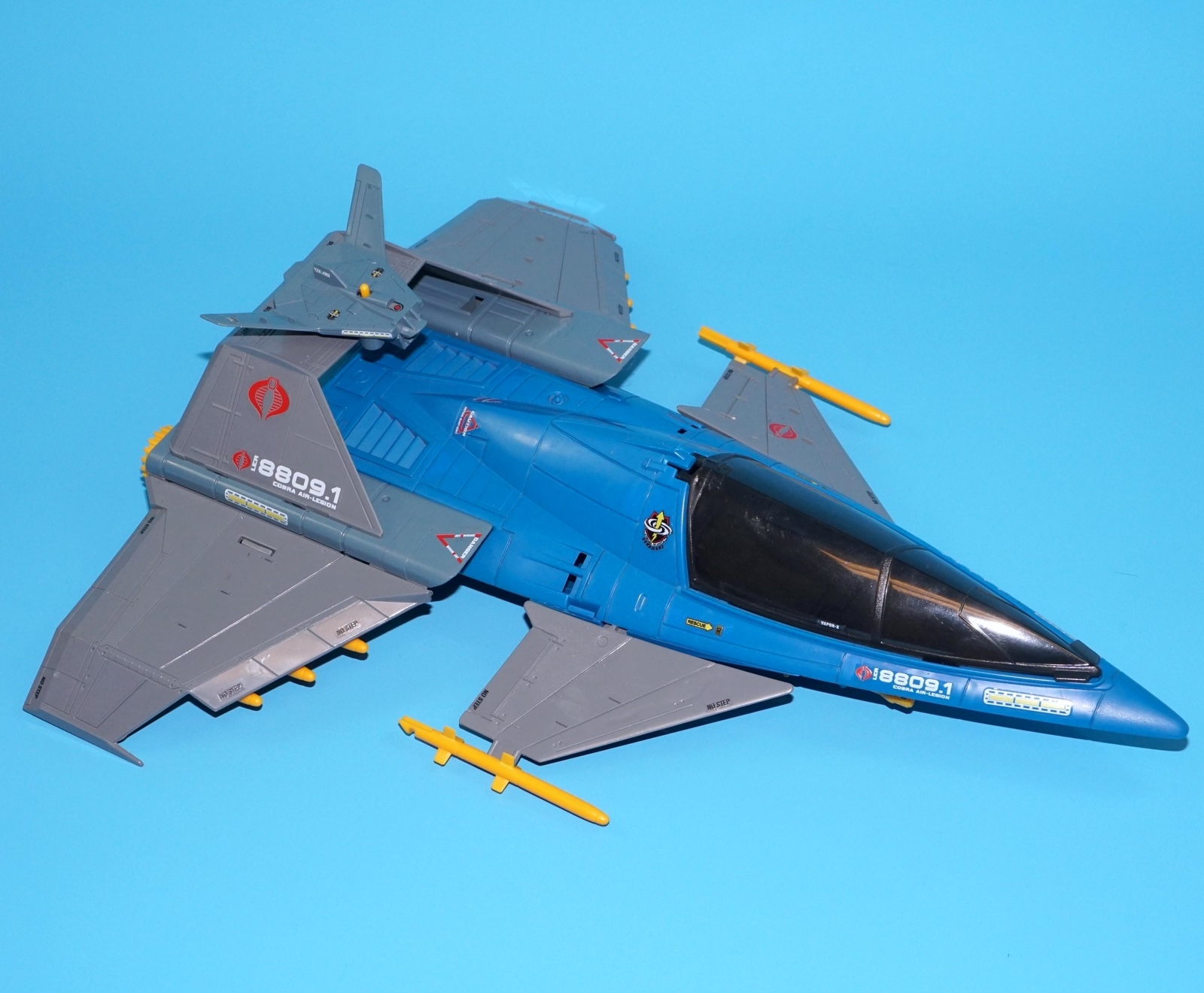 1990 GI JOE HURRICANE VTOL 100% COMPLETE HASBRO - Image 2