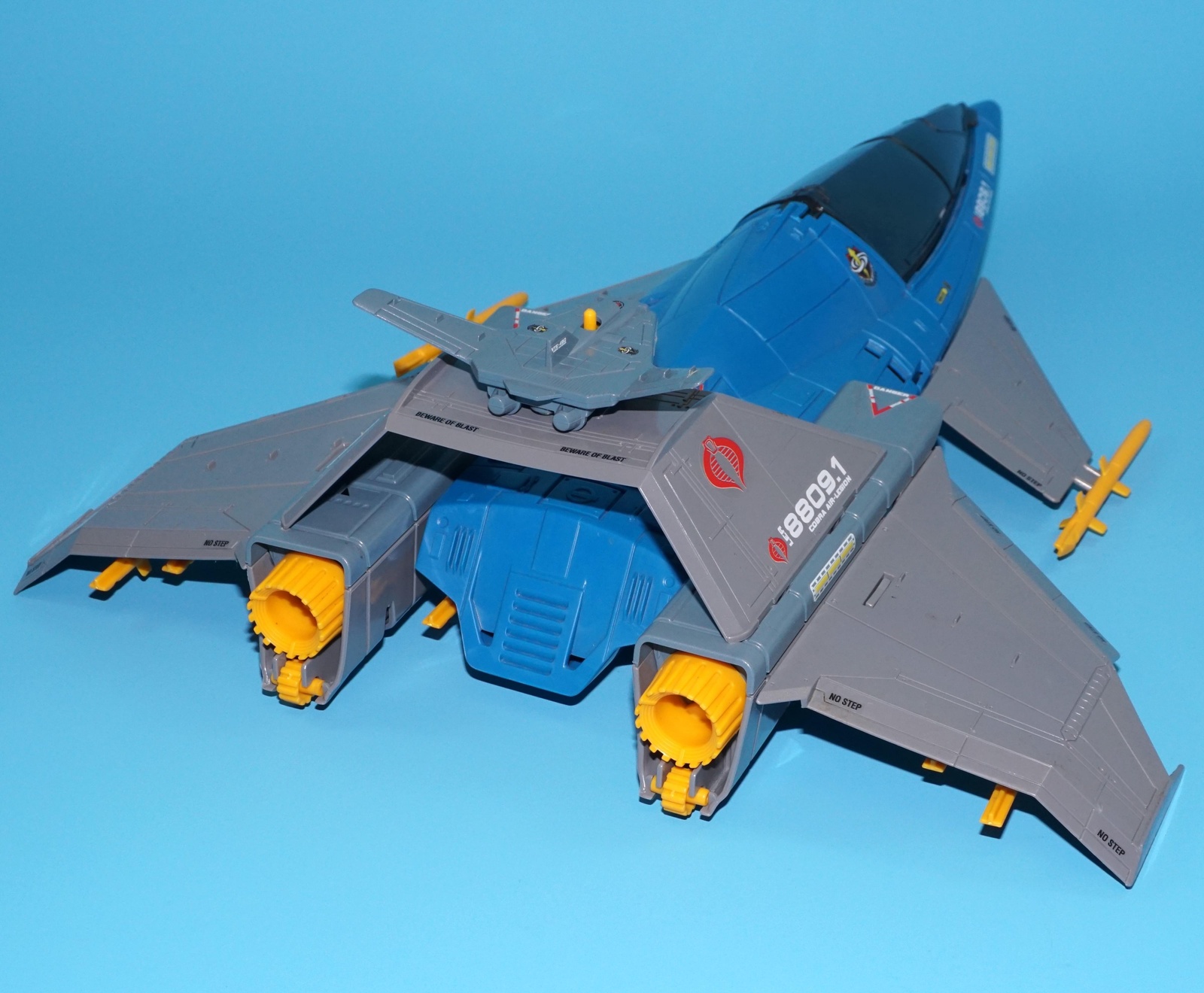 1990 GI JOE HURRICANE VTOL 100% COMPLETE HASBRO - Image 5