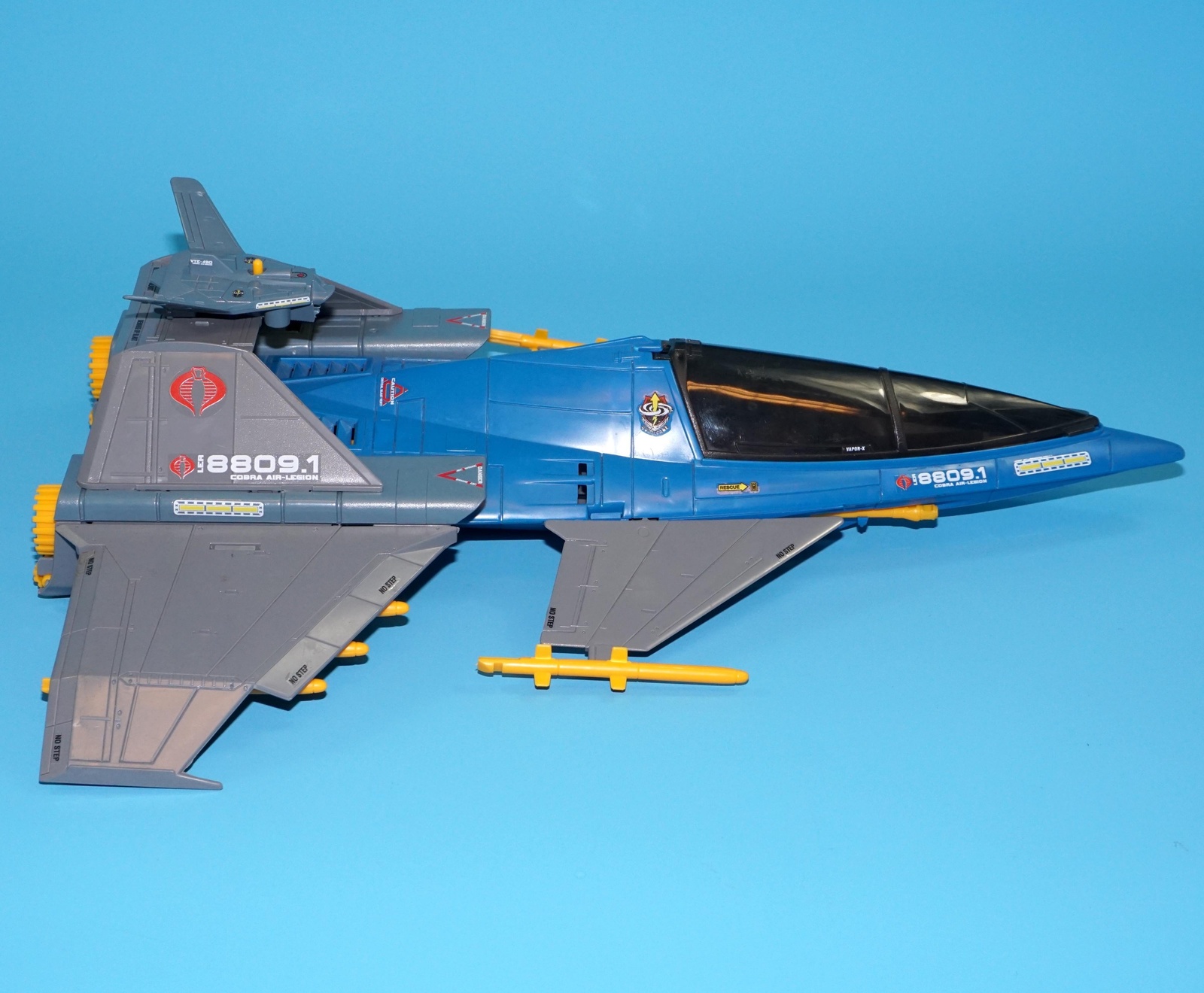 1990 GI JOE HURRICANE VTOL 100% COMPLETE HASBRO - Image 6