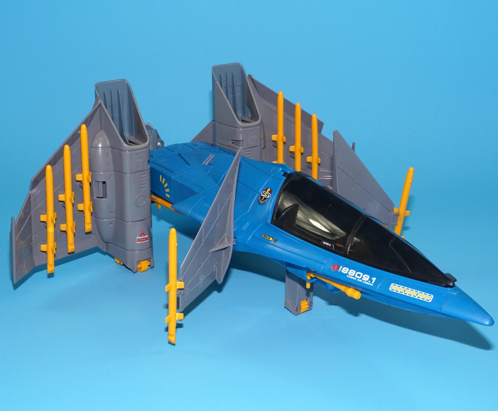 1990 GI JOE HURRICANE VTOL 100% COMPLETE HASBRO - Image 8