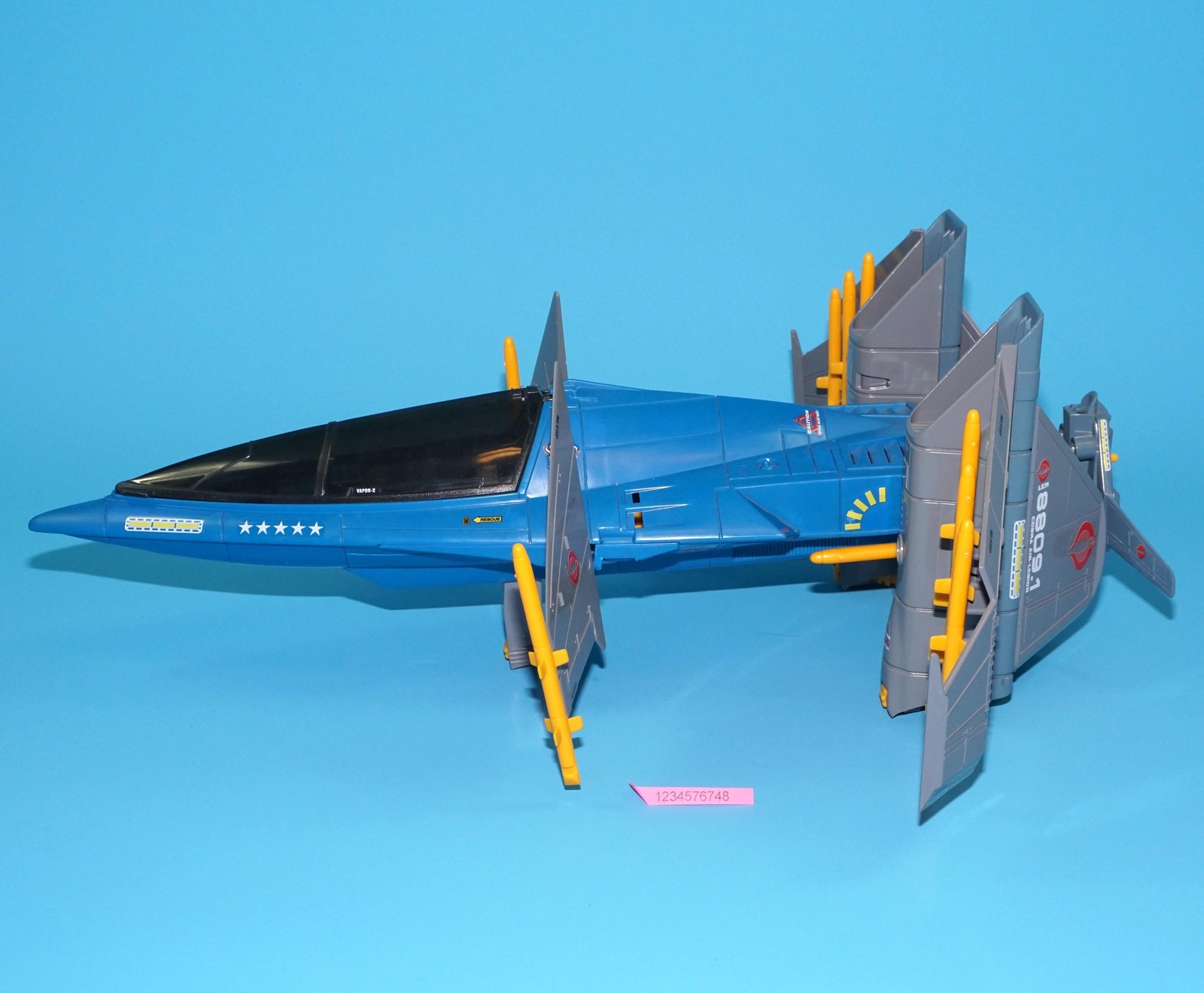 1990 GI JOE HURRICANE VTOL 100% COMPLETE HASBRO - Image 9