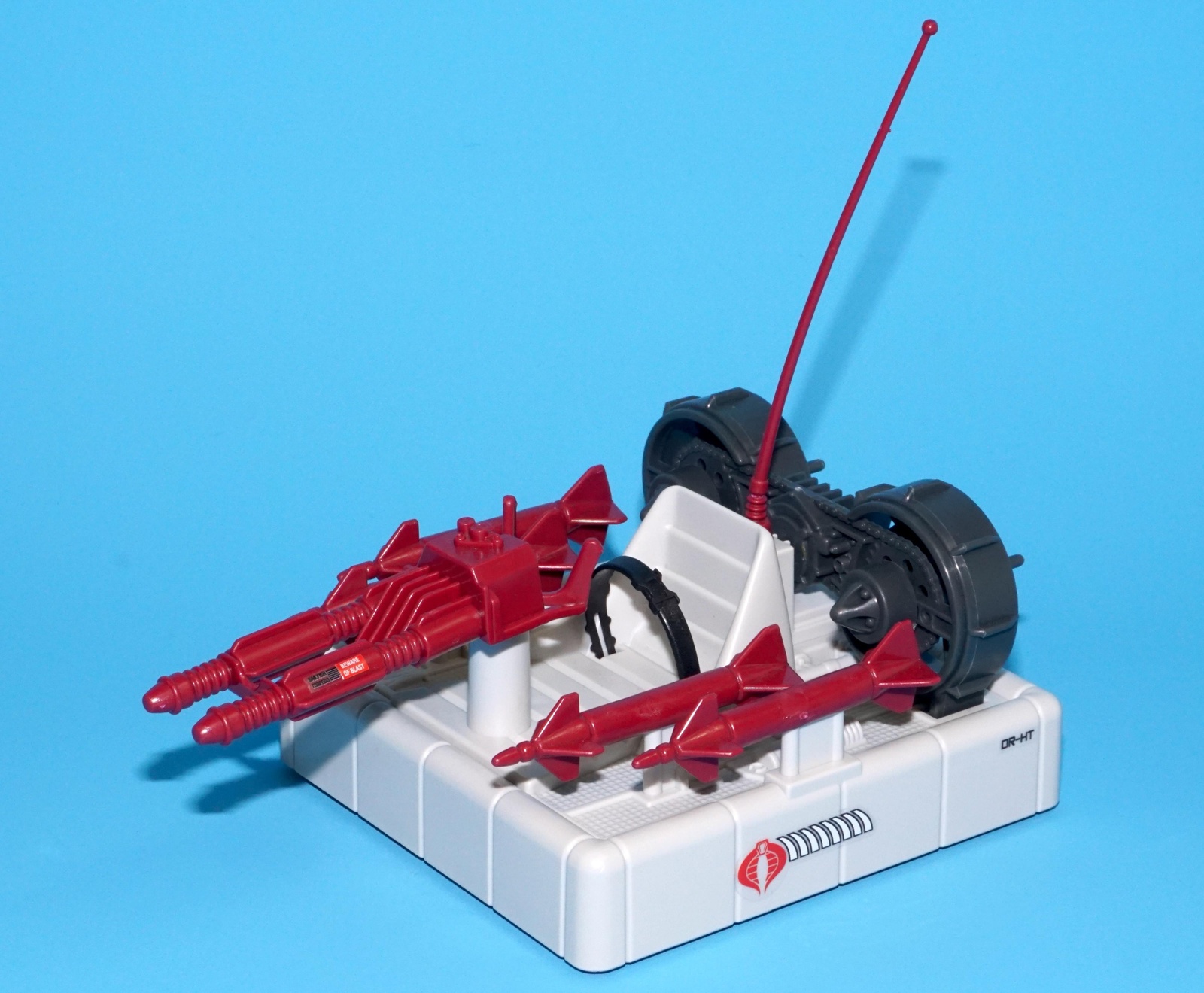 1989 GI JOE BATTLEFIELD ROBOT HOVERCRAFT 100% COMPLETE HASBRO READ - Image 3