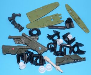 1984 GI JOE PARTS BARGAIN LOT KILLER WHALE MANTA ACCESSORIES HASBRO