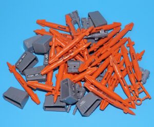 1985 GI JOE PARTS BARGAIN LOT DEVILFISH ACCESSORIES MISSILES TORPEDO HASBRO