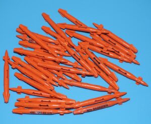 1985 GI JOE PARTS BARGAIN LOT DEVILFISH ACCESSORIES MISSILES TORPEDO HASBRO