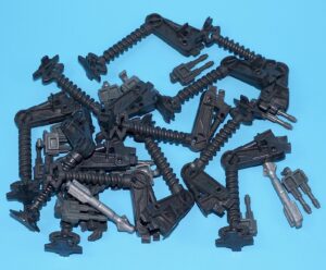 1987 GI JOE PARTS BARGAIN LOT COBRA POGO BALLISTIC BATTLE BALL ACCESSORIES LEGS GUNS MISSILES HASBRO