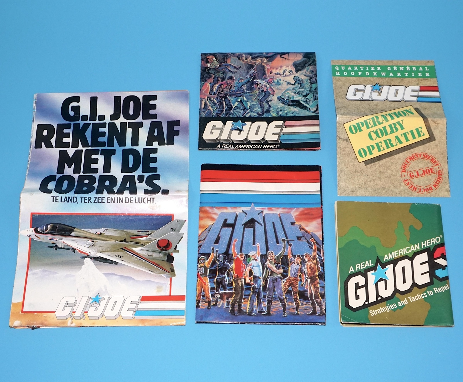 1984-1990 GI JOE PAPERWORK JOB LOT MANUALS INSTRUCTIONS CATALOGS ORDER FORMS HASBRO - Image 5