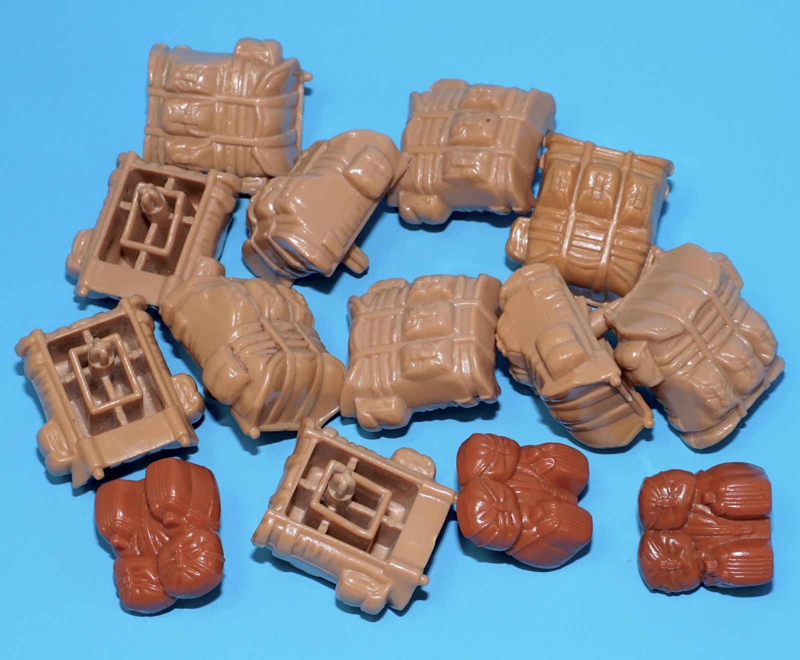 1987 GI JOE PARTS BARGAIN LOT FALCON FASTDRAW OUTBACK TECHNO-VIPER TUNNEL RAT ACCESSORIES BACKPACKS HASBRO - Image 3