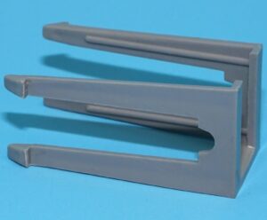 1985 GI JOE COBRA MORAY HYDROFOIL ORIGINAL SPARE PART HYDROFOIL SYSTEM SUPPORT CLIP LONG HASBRO