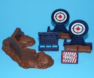 1985 GI JOE COBRA RIFLE RANGE UNIT NOT COMPLETE HASBRO