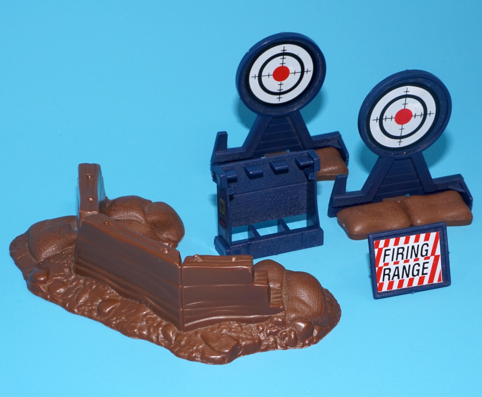 1985 GI JOE COBRA RIFLE RANGE UNIT NOT COMPLETE HASBRO - Image 2