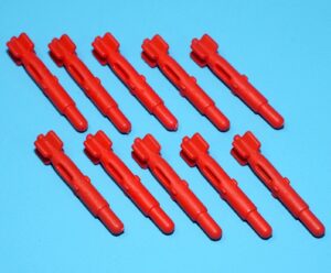 1987 GI JOE S.L.A.M. ORIGINAL SPARE PART MISSILE SET (10) EURO HASBRO