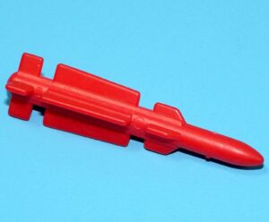 1988 GI JOE TIGER CAT ORIGINAL SPARE PART MISSILE ROCKET USA HASBRO