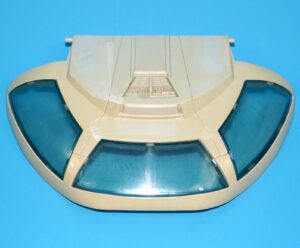 1987 GI JOE DEFIANT ORIGINAL SPARE PART BOOSTER COCKPIT CANOPY HASBRO READ