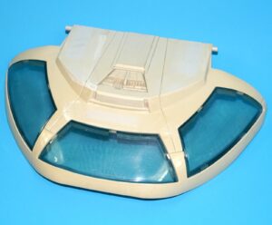 1987 GI JOE DEFIANT ORIGINAL SPARE PART BOOSTER COCKPIT CANOPY HASBRO READ