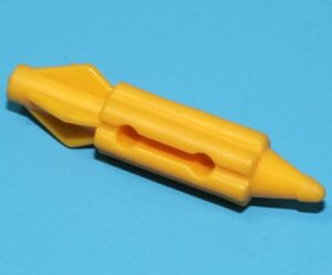 1990 GI JOE THE GENERAL ORIGINAL SPARE PART LOCUST MISSILE HASBRO