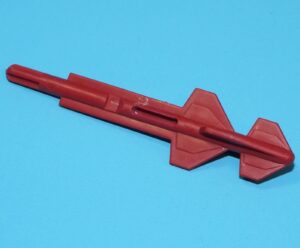 1990 GI JOE ACTION PACK MISSILE LAUNCHER ORIGINAL SPARE PART ROCKET UK EURO EXCLUSIVE HASBRO