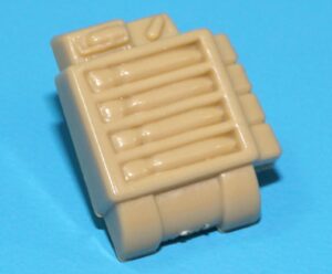 1983 GI JOE BATTLE GEAR #1 ORIGINAL SPARE PART 1982 SHORT-FUZE v1 ZAP BACKPACK HASBRO