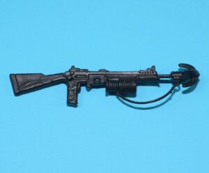 1985 GI JOE ALPINE v1 ORIGINAL SPARE PART LAUNCH LINE GUN HASBRO