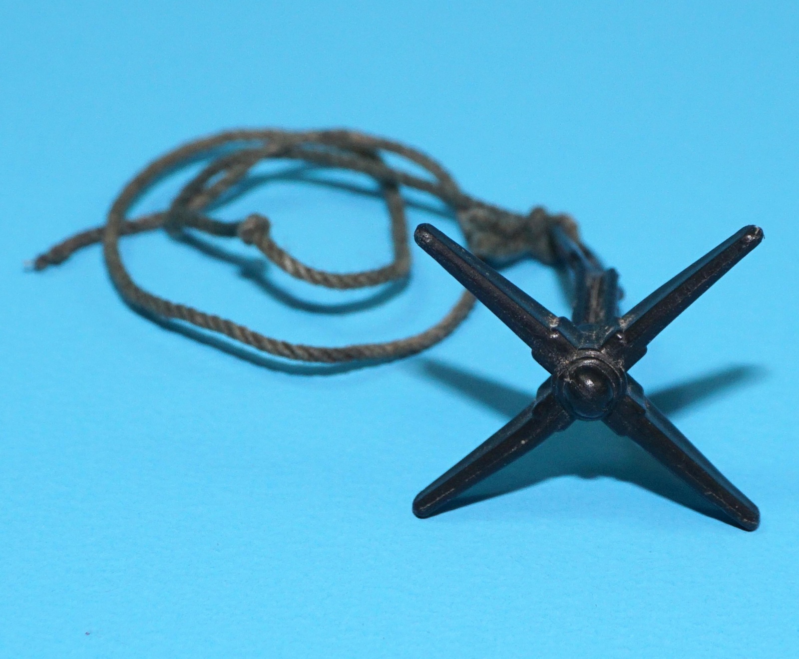 1985 GI JOE ALPINE v1 ORIGINAL SPARE PART GRAPPLING HOOK HASBRO - Image 2