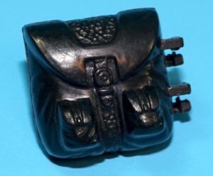 1985 GI JOE SNAKE EYES v2 ORIGINAL SPARE PART BACKPACK HASBRO