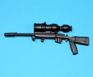 1986 GI JOE LOW-LIGHT v1 ORIGINAL SPARE PART SNIPER RIFLE GUN HASBRO