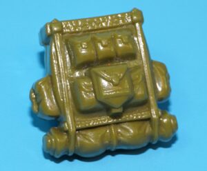 1987 GI JOE TUNNEL RAT v1 ORIGINAL SPARE PART BACKPACK HASBRO