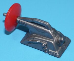 1987 GI JOE PSYCHE-OUT v1 ORIGINAL SPARE PART BOX & DISH HASBRO