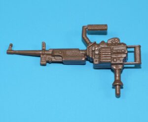 1989 GI JOE STALKER v2 ORIGINAL SPARE PART KAYAK MACHINE GUN HASBRO
