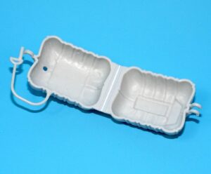 1990 GI JOE SKY PATROL STATIC LINE v1 ORIGINAL SPARE PART BACKPACK PARACHUTE PACK HASBRO