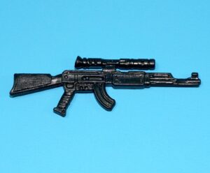 1991 GI JOE RED STAR v1 ORIGINAL SPARE PART RIFLE GUN HASBRO