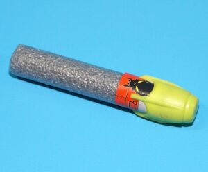 1995 GI JOE EXTREME IRON KLAW v2 ORIGINAL SPARE PART MISSILE HASBRO