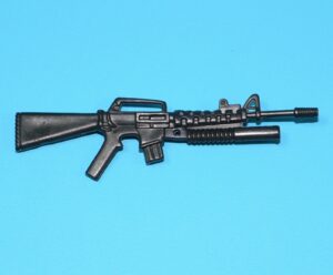 2002 GI JOE DUSTY v8 v9 ORIGINAL SPARE PART RIFLE GUN HASBRO
