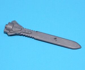 2004 GI JOE COBRA B.A.T. II V3.2 v12 V4 v9 v10 ORIGINAL SPARE PART SWORD ATTACHMENT HASBRO