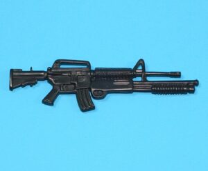 2003 GI JOE LT. FALCON v3 2004 SWITCH GEARS v2 ORIGINAL SPARE PART RIFLE GUN HASBRO