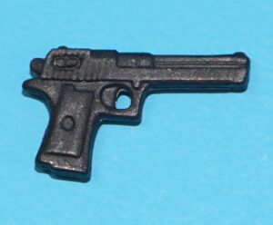2003 GI JOE BLACK OUT v1 GRUNT v6 AGENT FACES ORIGINAL SPARE PART PISTOL GUN HASBRO