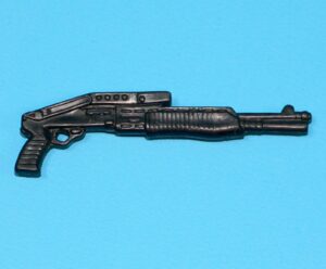2003 GI JOE AGENT FACES v2 DESTRO v10 ORIGINAL SPARE PART SHOTGUN RIFLE HASBRO