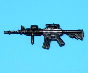 2003 GI JOE LT. FALCON v3 OPERATION ANACONDA ORIGINAL SPARE PART CARBINE RIFLE GUN HASBRO