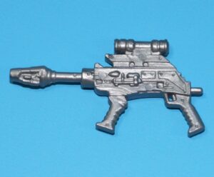 2007 GI JOE SGT. FLASH v1 TANKS FOR THE MEMORIES ORIGINAL SPARE PART LASER RIFLE GUN HASBRO