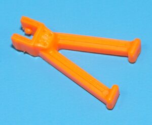 1991 GI JOE COBRA COMMANDER v4 ORIGINAL SPARE PART GLIDER LAUNCHER STAND HASBRO