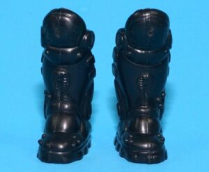 2003 GI JOE DUKE v12 ORIGINAL SPARE PART LEG GUARDS HASBRO
