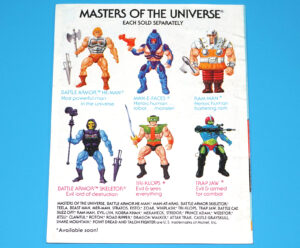 MOTU HE-MAN MASTERS OF THE UNIVERSE MINI COMIC BATTLE OF ROBOTO HONG KONG 1984 MATTEL