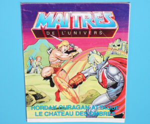 MOTU HE-MAN MASTERS OF THE UNIVERSE MINI COMIC BETWEEN A ROCK AND A HARD PLACE MULTI MALAYSIA 1985 MATTEL READ