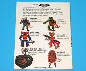 MOTU HE-MAN MASTERS OF THE UNIVERSE MINI COMIC GRIZZLOR LEGEND USA COO 1984 MATTEL