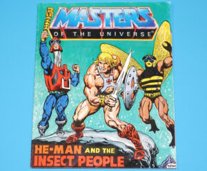 MOTU HE-MAN MASTERS OF THE UNIVERSE MINI COMIC INSECT PEOPLE MALAYSIA 1983 MATTEL