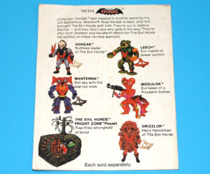 MOTU HE-MAN MASTERS OF THE UNIVERSE MINI COMIC LEECH POWER OF SUCTION  USA COO 1984 MATTEL