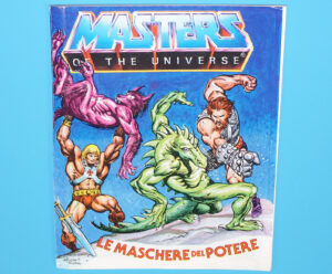 MOTU HE-MAN MASTERS OF THE UNIVERSE MINI COMIC MASKS OF POWER DE IT MALAYSIA 1983 MATTEL