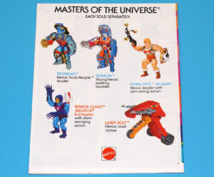 MOTU HE-MAN MASTERS OF THE UNIVERSE MINI COMIC ROCK PEOPLE TO THE RESCUE MALAYSIA MATTEL