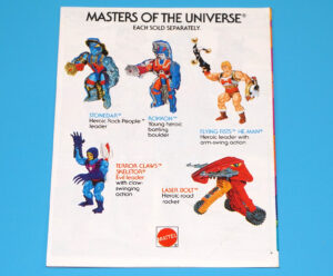 MOTU HE-MAN MASTERS OF THE UNIVERSE MINI COMIC ROCK PEOPLE TO THE RESCUE MALAYSIA MATTEL