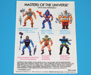 MOTU HE-MAN MASTERS OF THE UNIVERSE MINI COMIC SIEGE OF AVION MALAYSIA 1983 MATTEL